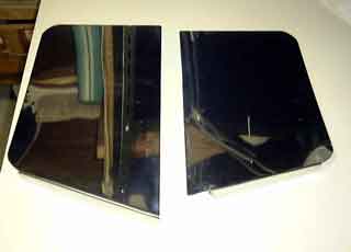 完成した取り付け前のプロテクター